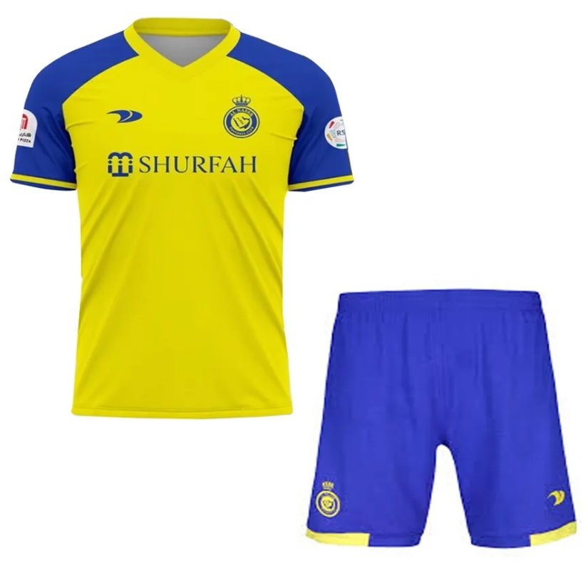 Kit infantil I Al Nassr 2022 2023 Victory oficial 